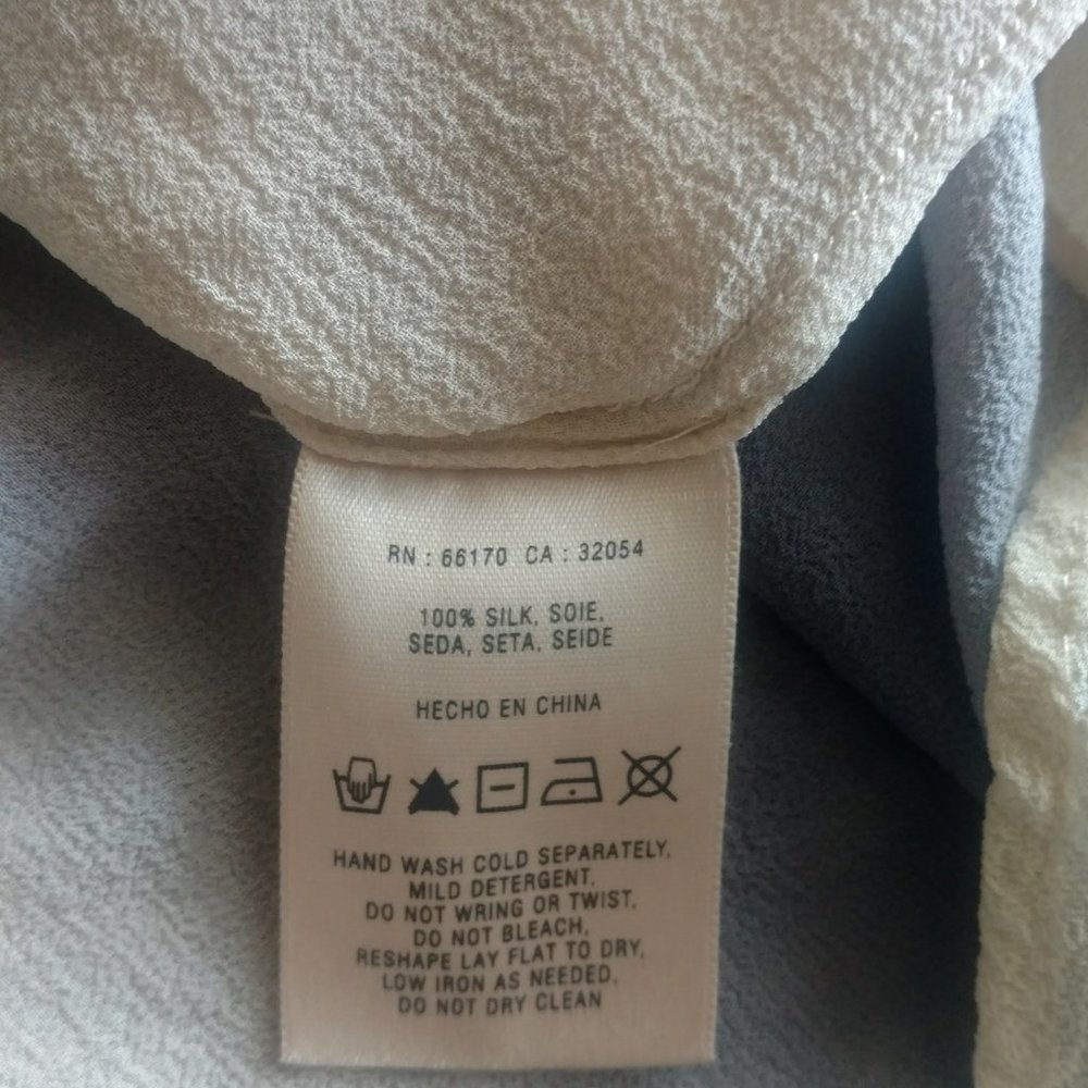 100% Silk Ombre Tank Top - Picture 3 of 6